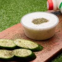 Yogurt Cucumber Salad · persian cucumber mixed with plain yogurt and dry mint