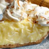 Whole Coconut Cream Pie · Dig your fork into this fluffy coconut cream filling topped with whipped cream and sprinkled...