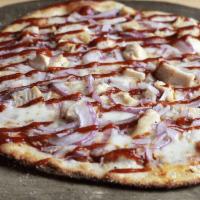 Bold Bbq Chicken Pizza · sweet & bold BBQ Sauce, mozzarella, grilled chicken, red onions