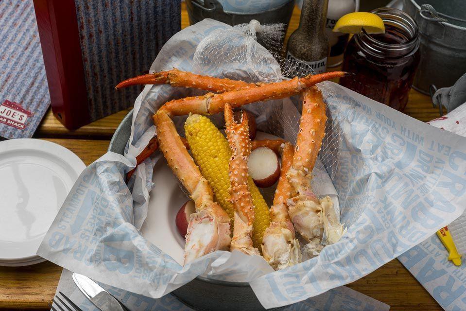 King Crab · Firm, sweet and hearty. Served with Corn and potatoes. This item can be prepared gluten free.
