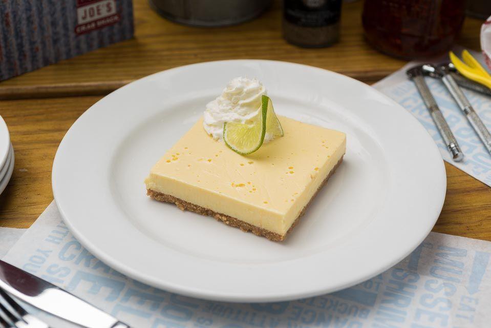 Key Lime · With graham cracker crust. Topped with whipped cream.