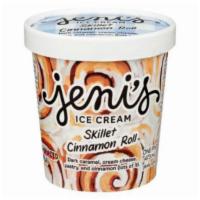 Jeni'S Skillet Cinnamon Roll Ice Cream (16 Oz) · Dark caramel, cream cheese, pastry, and cinnamon (lots of it). Jeni’s version captures all t...