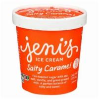 Jeni'S Salty Caramel Ice Cream (1 Pint) · Fire-toasted sugar with sea salt, vanilla, and grass-grazed milk. In 1996, Jeni made a burnt...