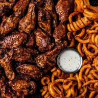 16 Smoked Bone-In Wings · 16 bone-in wings smoked in-house over pecan wood then tossed with your choice of 2 flavors. ...