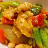 Curry Chicken Or Garlic Chicken · 