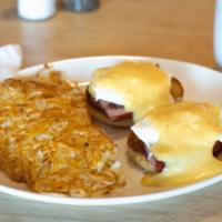 Classic · Nueske’s Canadian Bacon, English Muffin, Hollandaise

~At this time we are not poaching eggs...