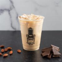 Iced Almond Joy · Espresso - Chocolate - Almond and Coconut Infused Milk