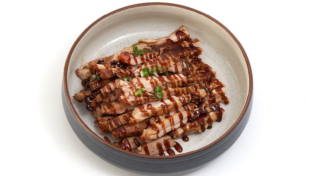 Side Of Teriyaki Chicken · Side of our famous teriyaki chicken served with sauce &. green onions.