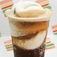 Root Beer Patch Float · A classic Root Beer float featuring our homemade Vanilla Bean Shake paired with Maine Root 1...