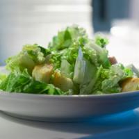 Caesar · Romaine, parmigiano , croutons, anchovy dressing.
