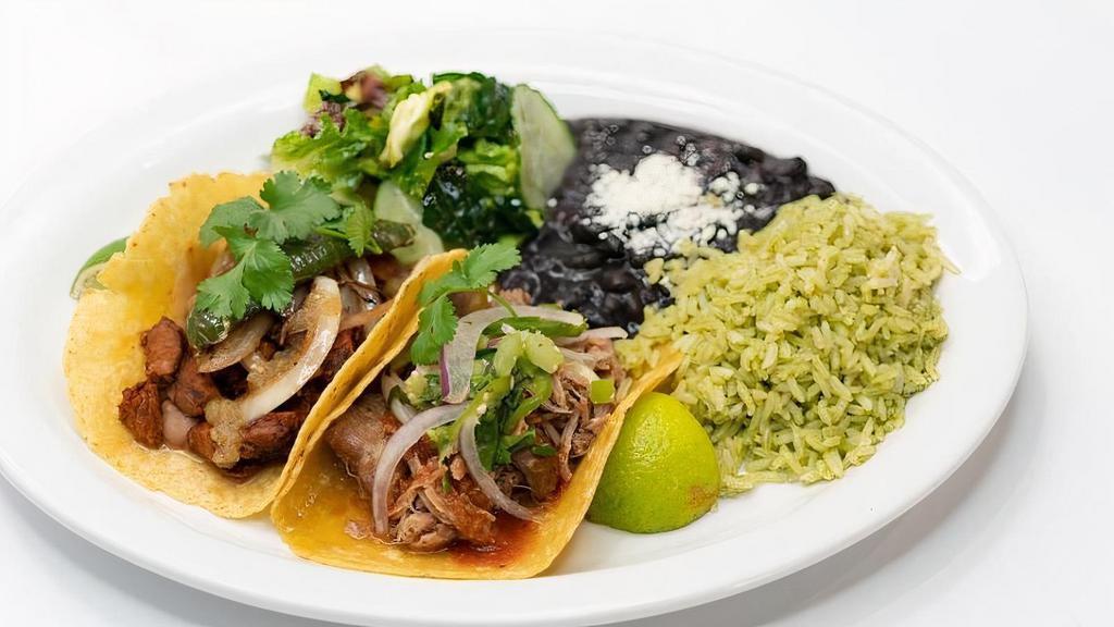 Mix Tacos · Choose 2 of your favorite tacos.