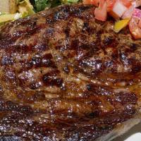 14Oz Costilla Grande · 14oz choice ribeye steak.