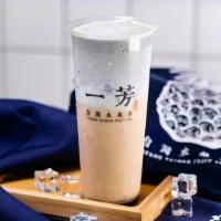 Sesame Cream Foam Milk Tea · Traditional Milk Tea