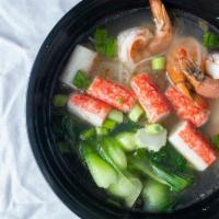 Seafood Noodle Soup · 