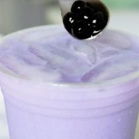 Taro Smoothie · Available in milk tea over the ice or smoothie style.