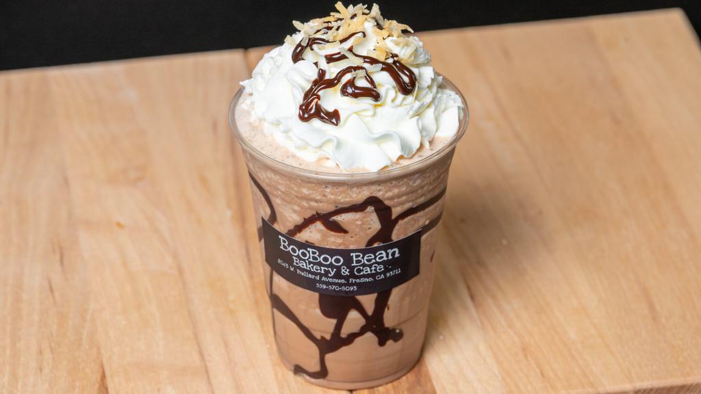 Frappe - 24 Oz · Blended to perfection with 2% milk