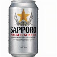 Sapporo Can · 1 Sapporo Premium Beer 12oz can
