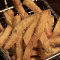 Welles Fresh Cut Fries · Add truffle parmesan for an extra cost.