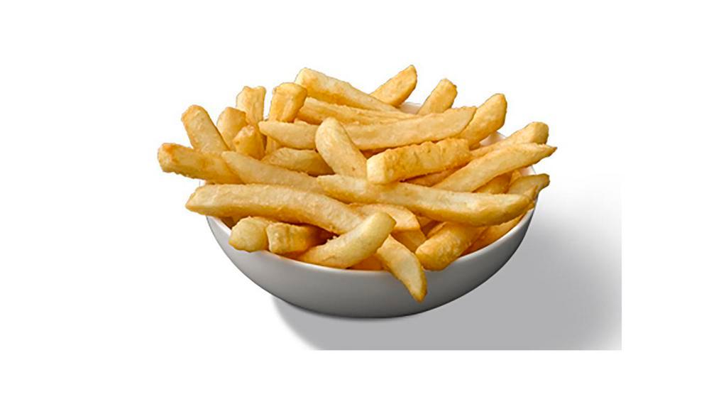Fries · Golden and crispy.