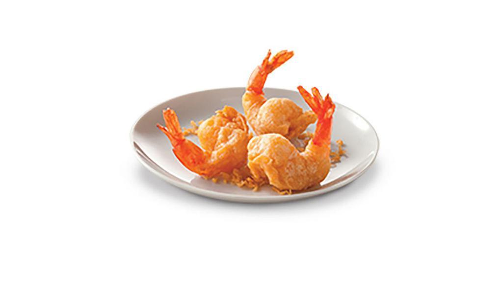Shrimp (3 Pieces) · Three pieces classic battered shrimp.