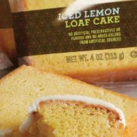 Iced Lemon Loaf Cake · 