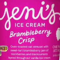 Brambleberry Crisp Pint · Oven-toasted oat streusel and a sweet-tart “brambleberry” jam of blackberries and blackcurra...