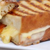 Simply Grilled Cheese · Served on Bread & Cie Sourdough bread or Gluten-free baguette for an additional $3.50 - Maho...