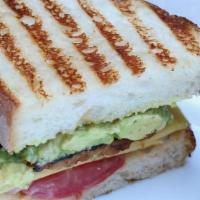 Blt Vegan (No Lettuce On This One) · Served on Bread & Cie Sourdough  Vegan provolone cheese / organic smoked tempeh bacon / toma...