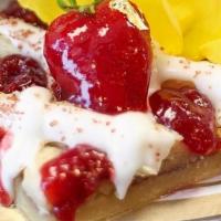 Raspberry Linzer Danish · A mixture of almond cream and pastry cream is layered on top of a rich and buttery dough fil...