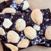 Wildwood Chocolate- Marcona Almond · Crunchy buttery Marcona Almonds sprinkled over with a dash of sea salt provides the perfect ...