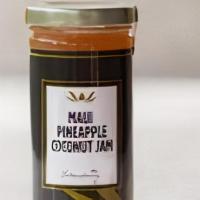 Jam-Maui Pineapple Coconut · Sweet pineapples and rich coconut create a tropical paradise. Perfect spread on toast, muffi...