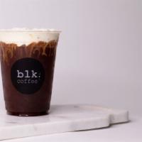 Iced Sea Salt Cold Brew Coffee · Iced sweetened Cold Brew coffee topped with sea salt foam
(foam contains dairy- no substitut...