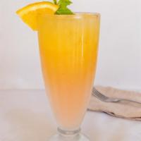 Orange Blossom Lemonade · Our traditional lemonade mixed with the taste of orange blossoms.
