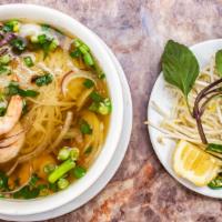 Shrimp Noodle Soup / Phở Tôm · 