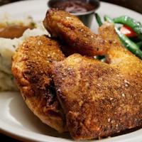 Joe’S-Style Roasted Chicken · A half chicken, seasoned with Joe’s proprietary spices,. slow-roasted and finished on our al...