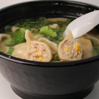 Chicken Dumpling Soup · 