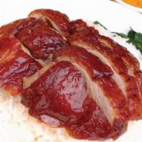 Roasted Duck Over Rice/ 燒鴨飯 · 