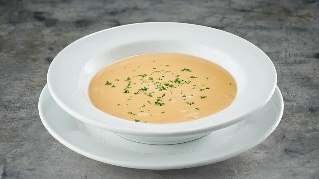 Lobster Bisque · creamy lobster bisque, in the new orleans style