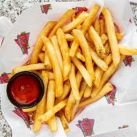 Classic Melfries · Skin on and sprinkled with Mels special seasoning