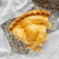Mels Fresh-Baked Pie · Mels fresh-baked pies apple or berry.  Try it with Ice Cream!