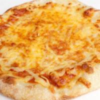 Cheese Pizza · mozzarella, organic pizza sauce