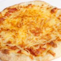 Margherita Pizza · fresh basil, mozzarella, organic pizza sauce