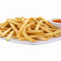 French Fries Small · Fried crispy french fries served with your choice of sauce
