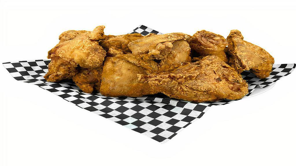 4 Piece Bucket · 1 breast, 1 thigh, 1 wing, and 1 leg.