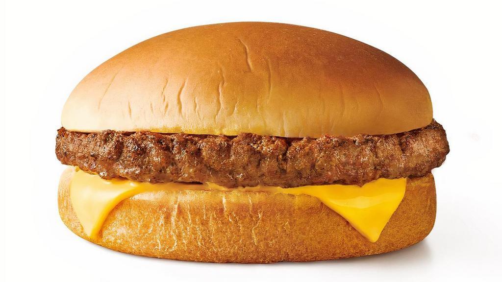 Plain Sonic Cheeseburger · The Plain SONIC Cheeseburger is a juicy 100% pure beef patty and melty American cheese.