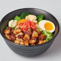 Chicken Bowl · charbroiled chicken with teriyaki sauce over rice with steamed vegetable