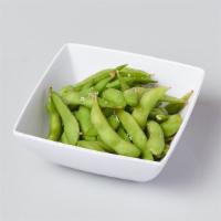 Garlic Edamame · young soybeans in shell with garlic soy sauce