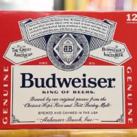 Budweiser, 12Pk-12Oz Can Beer (5.0% Abv) · 