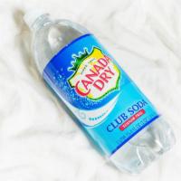 Canda Dry Tonic Water · One liter.