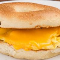 Bagel Sandwiches · Bagel, egg, choice of meat and cheese.